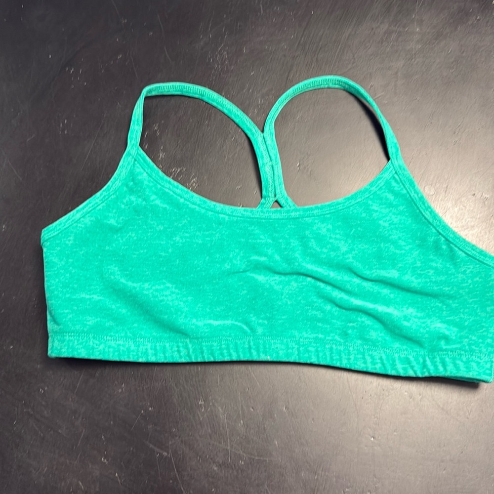 Beyond Yoga, grass green, extra large, racer back sports bra, worn once
